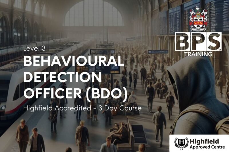 Behavioural Detection Officer (BDO) Course