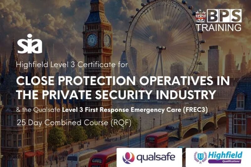 SIA Close Protection Operative Training