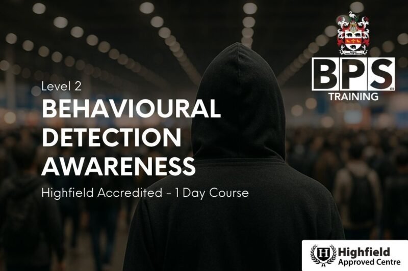 Behavioural Detection Awareness (BDA) Course