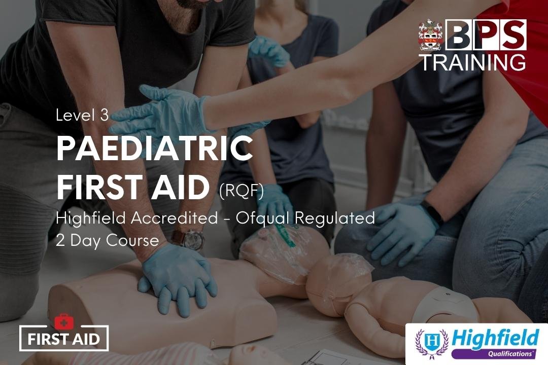 Paediatric First Aid - Level 3 (2 Day)